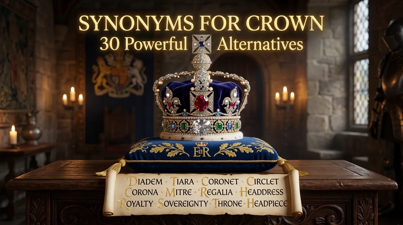 `30 synonyms for crown with meanings and examples`