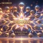 synonyms for desired including wanted, preferred, coveted, desirable, and sought-after
