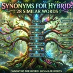 synonyms for hybrid: alternative words